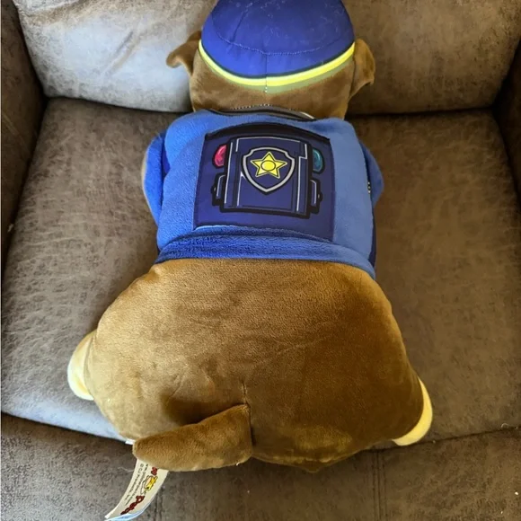 Paw Patrol Chase Plush Pillow Buddy Nickelodeon Spin Master Police Dog Plush - Picture 3 of 8